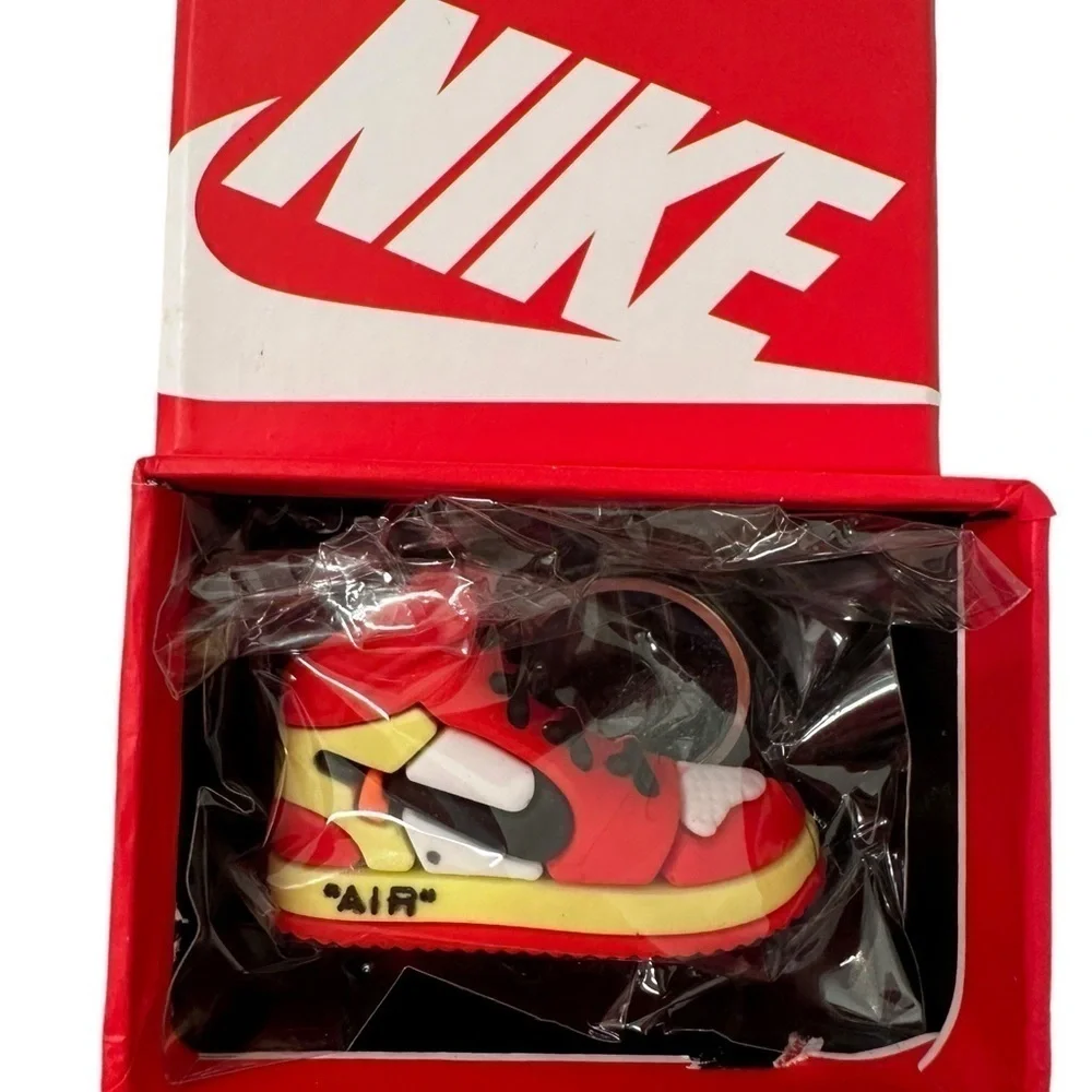 Air Jordan 1 High Top Nike Key Chain/ Bag Charm Red/Black/White Comes w/ box